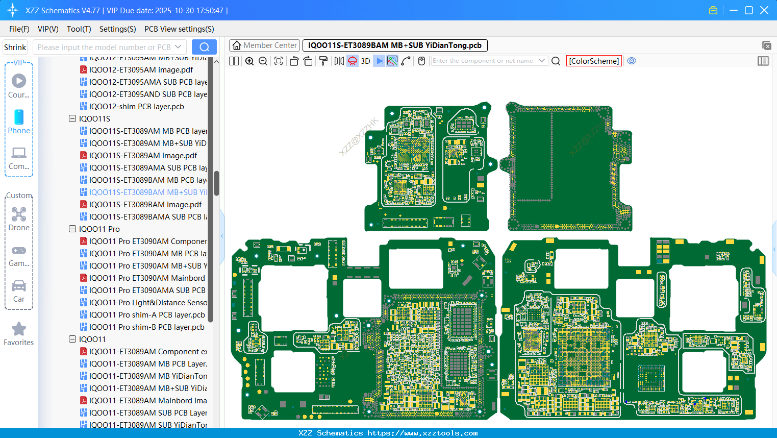 VIVO IQOO11S-ET3089BAM MB+SUB bitmap